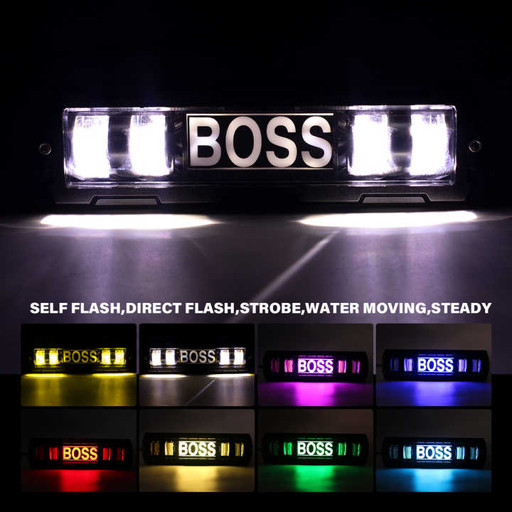 Picture of Car LED Work Light Bar Driving Lamp Headlight Bulb Beam Light Car Suv Off-Road Driving Fog Lights