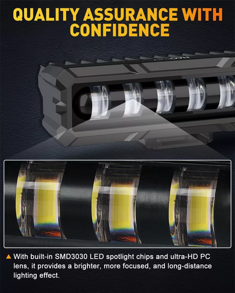 Picture of Car LED Work Light Bar Driving Lamp Headlight Bulb Beam Light Car Suv Off-Road Driving Fog Lights