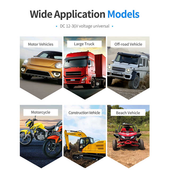 Picture of Car LED Work Light Bar Driving Lamp Headlight Bulb Beam Light Car Suv Off-Road Driving Fog Lights