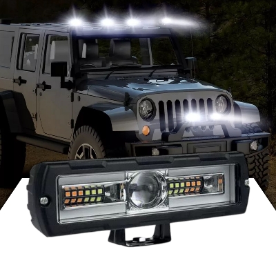 Picture of Car LED Work Light Bar Driving Lamp Headlight Bulb Beam Light Car Suv Off-Road Driving Fog Lights