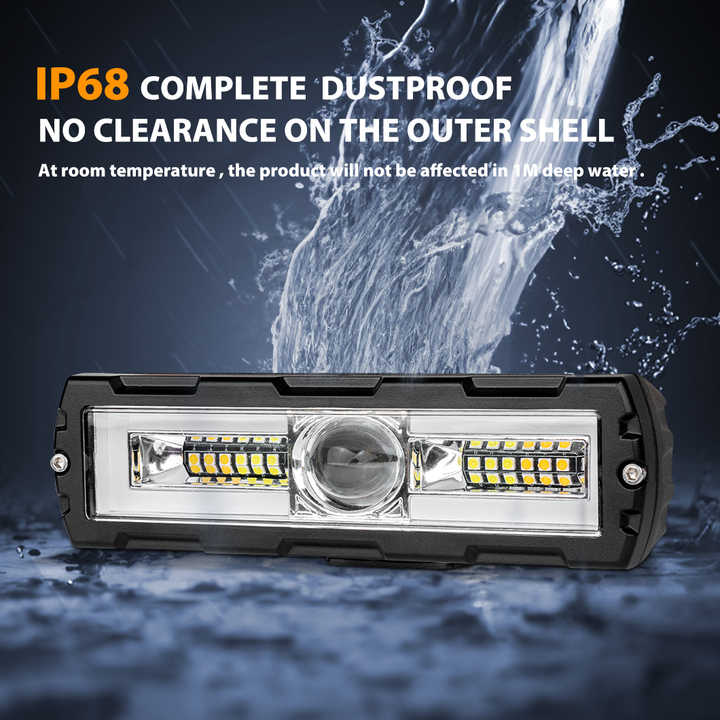 Picture of Car LED Work Light Bar Driving Lamp Headlight Bulb Beam Light Car Suv Off-Road Driving Fog Lights