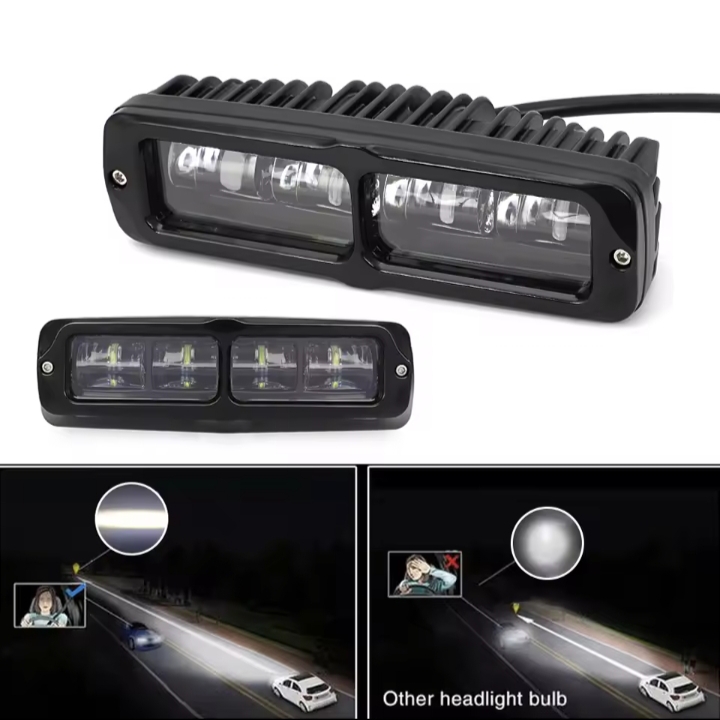 Picture of Car LED Work Light Bar Driving Lamp Headlight Bulb Beam Light Car Suv Off-Road Driving Fog Lights