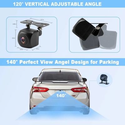 Picture of Car Rear View Camera Android Full HD 1080p 4K  High Resolution lens ZSuper