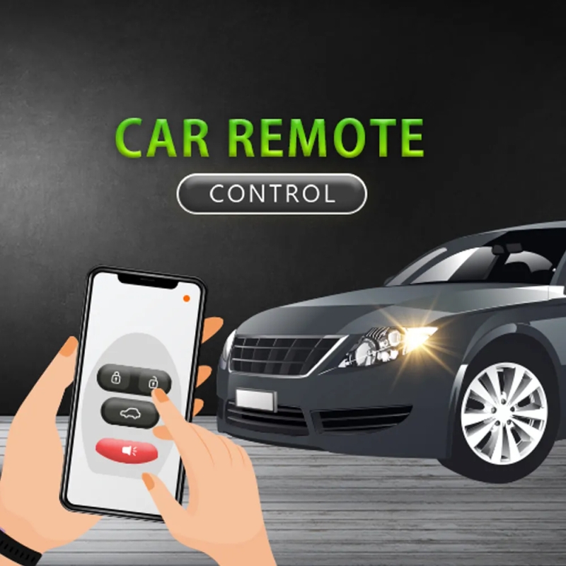Picture of Car Door Lock Unlock Mobile App Control