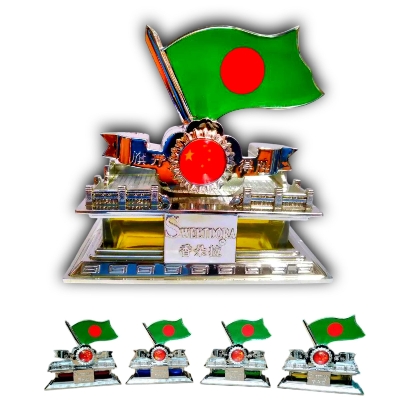 Picture of Car Dashboard Air Freshener Luxury Look for Your Car (Bangladesh Flag)