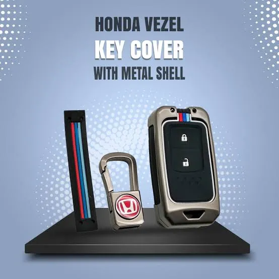 Picture of Honda Vezel Remote Cover Metal with Silicon