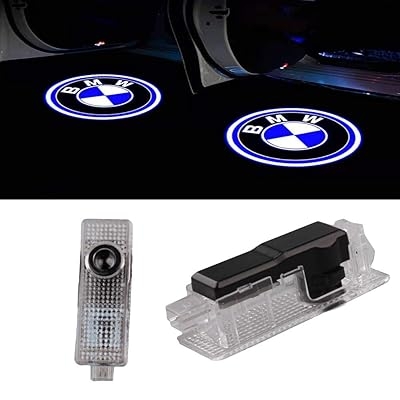 Picture of 2PCS LED Logo Laser Projection Light Auto Door Welcome Light For BMW E63 E64 F60 F32 F33 F36 F82 F83 Accessories-BMW