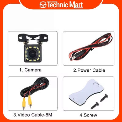 Picture of 12 LED CAR CAMERA , Car Rear View Backup Camera CAR Camera Waterproof