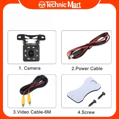 Picture of 8 LED CAR CAMERA , Car Rear View Backup Camera CAR Camera Waterproof