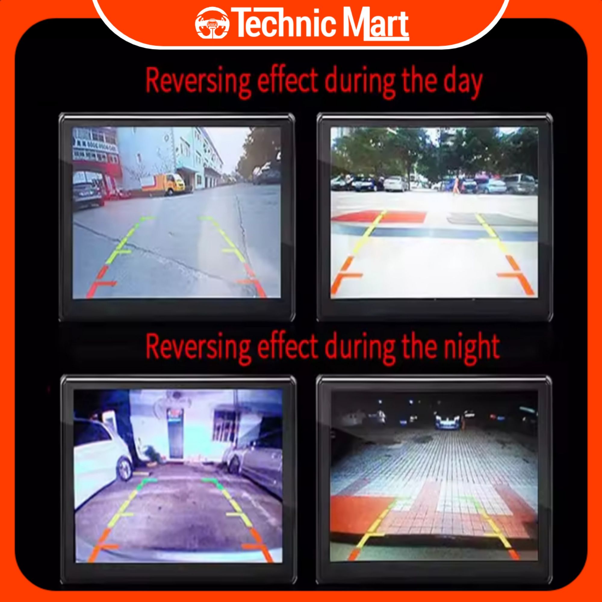 Picture of 8 LED CAR CAMERA , Car Rear View Backup Camera CAR Camera Waterproof