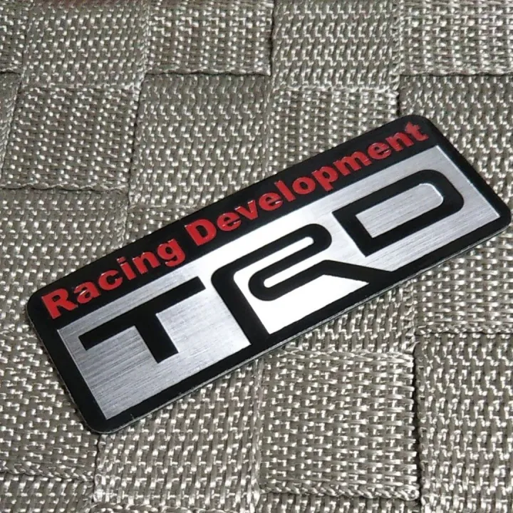Picture of TRD 3D Metal Badge Logo Emblem Sticker Graphic