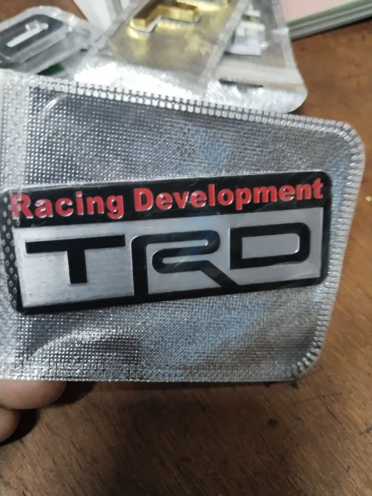 Picture of TRD 3D Metal Badge Logo Emblem Sticker Graphic