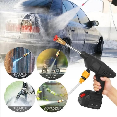 Picture of 24v Wireless Portable High Pressure Handheld Car Washer.