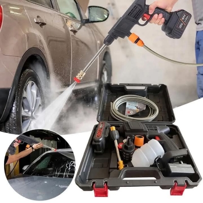 Picture of 24v Wireless Portable High Pressure Handheld Car Washer.