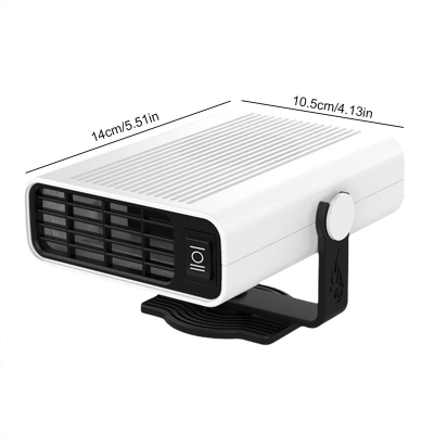 Picture of 2-in-1 Car Heater &amp; Cooling Fan – (12V And 24 V) 150W Portable Plug-in for All-Season Comfort