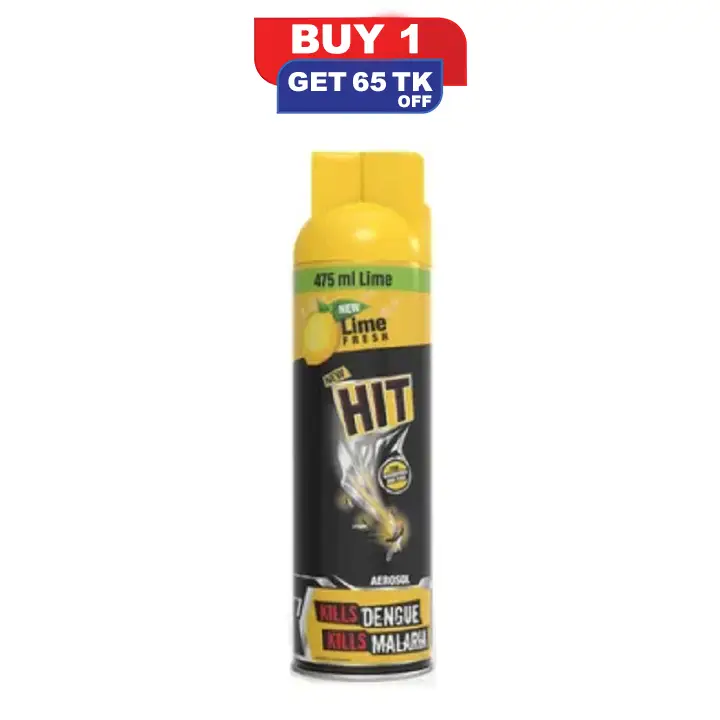 Picture of HIT Aerosol Mosquitoes & Flies 475ml