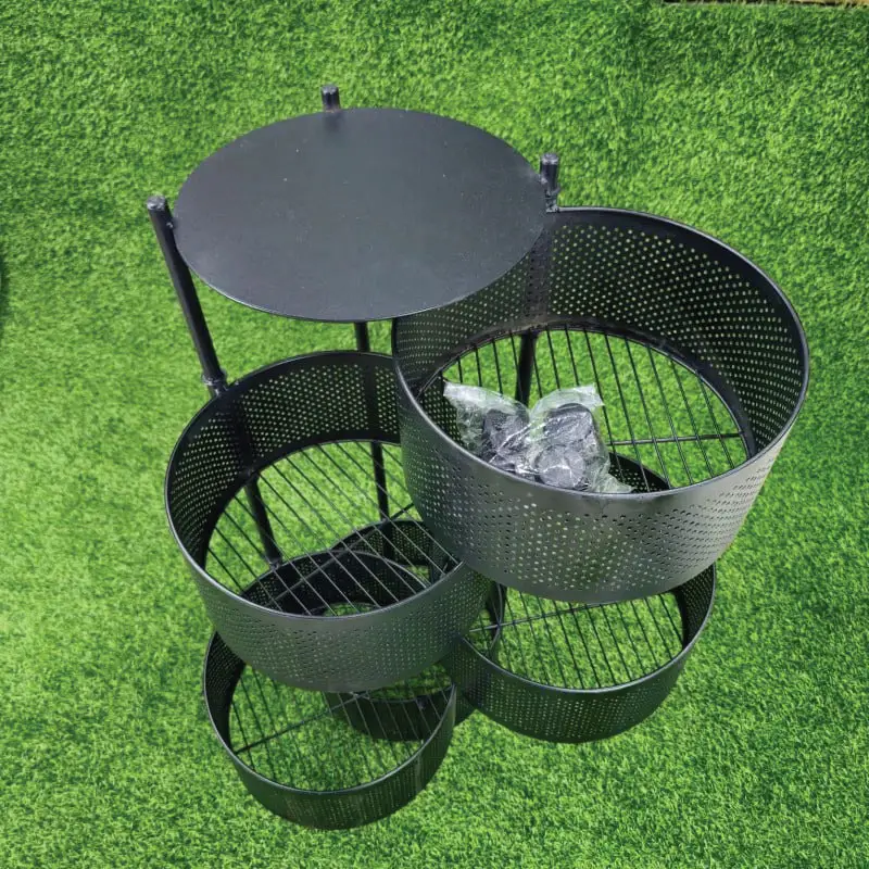 Picture of 5 Layer Round Shape Kitchen Rack