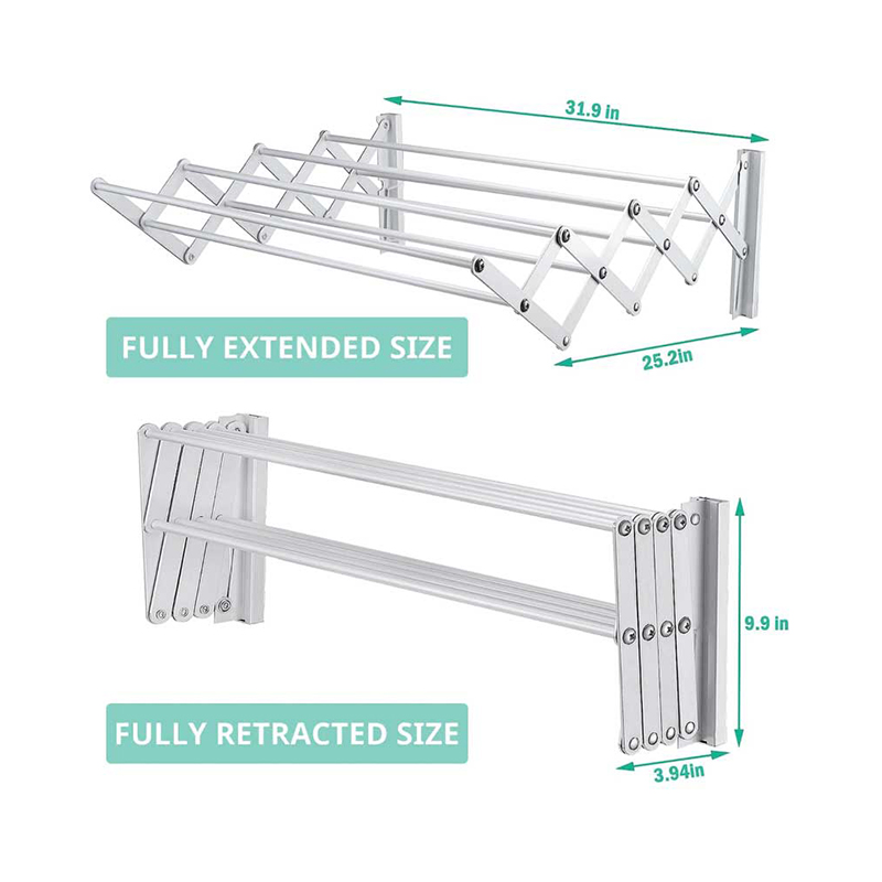 Picture of Wall Mounted Clothes Drying Hanger