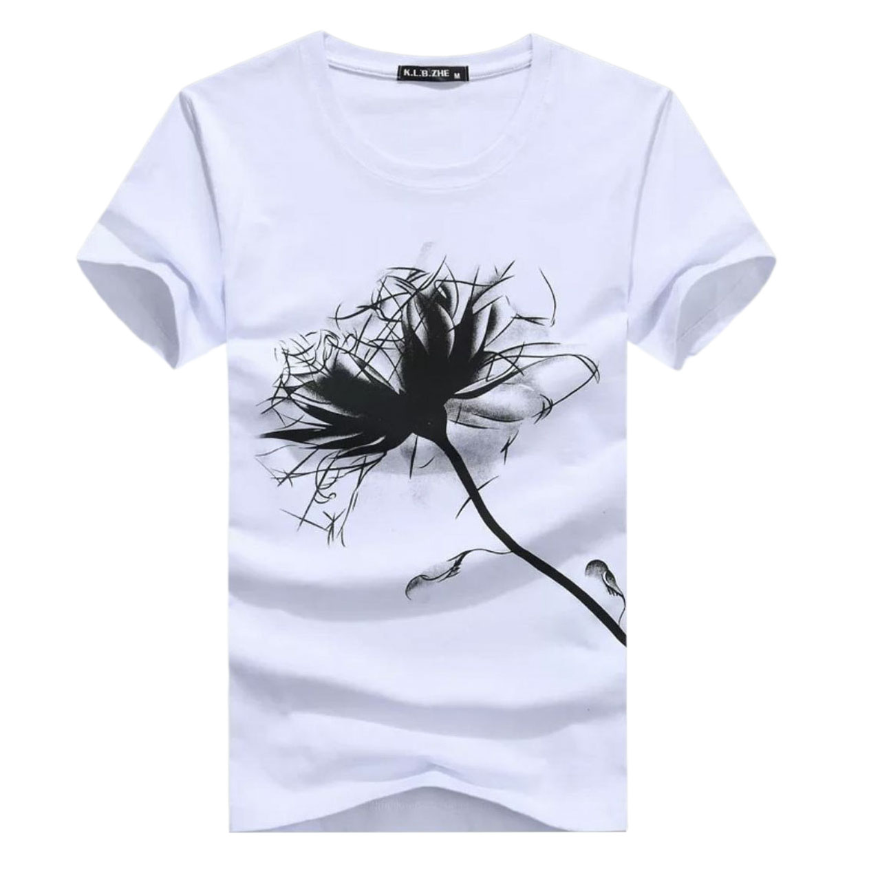 Picture of Casual T-Shirt For Men - White - Genji - T Shirt