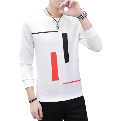 Picture of Everyday Casual - Jersey Cotton Casual T-shirt for Men - Round Neck - Short Sleeve - Classic Comfort - Effortless Chic