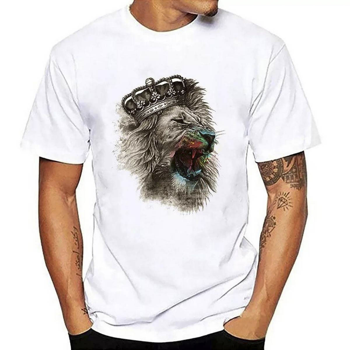 Picture of Casual T-shirt for Men - White