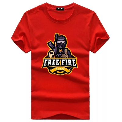 Picture of Free_Fire T-Shirt - Flaunt Your Gamer Style with Free Fire-inspired Apparel