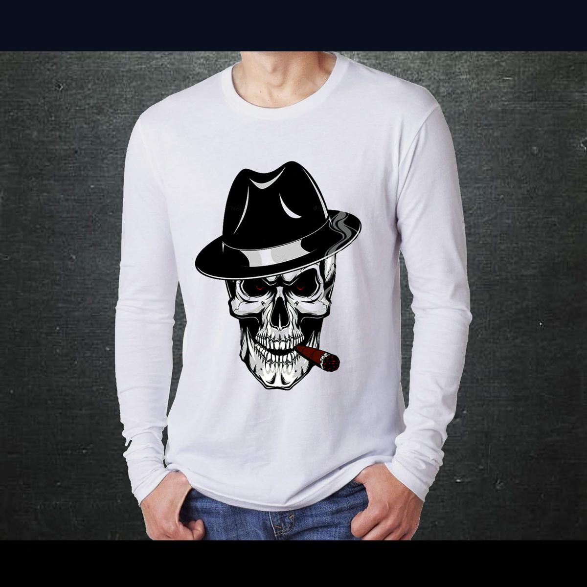 Picture of Men's Stylish Full Sleeve T Shirt - A Round Neck Casual Wear for a Fashionable Look and All-Day Comfort