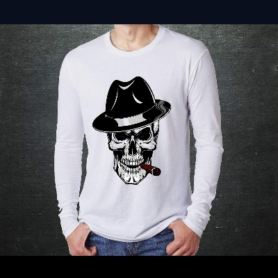 Picture of Men's Stylish Full Sleeve T Shirt - A Round Neck Casual Wear for a Fashionable Look and All-Day Comfort