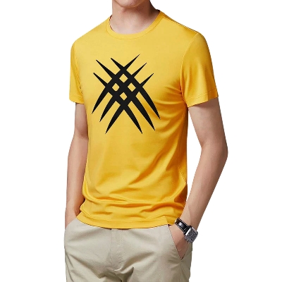 Picture of Digital Print Tops Men's Short Sleeve T-shirt-by Bangla Mart - T-Shirt