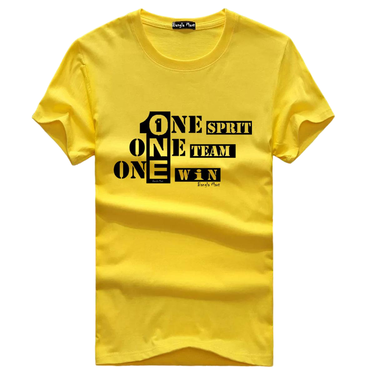 Picture of Accurate Size 2023 New Spring and Summer Bangladeshi Men's Color Matching Round Neck Loose-Fitting Short Sleeve T-shirt - T-Shirt