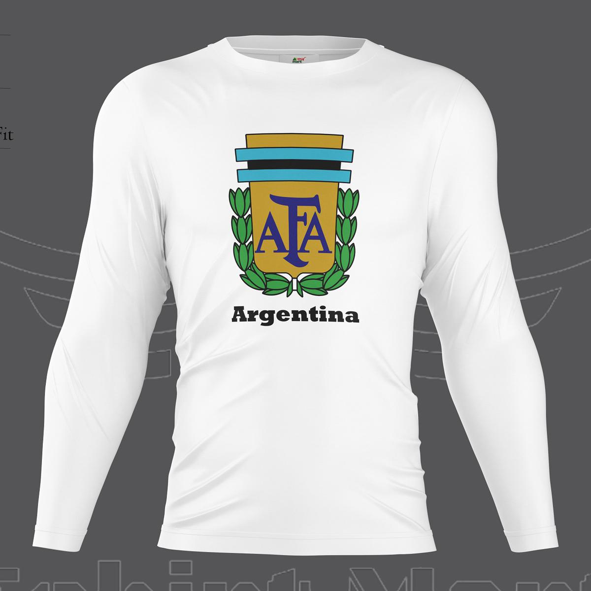 Picture of Full hata Menz Fashionable Jersey Tshirt for Argentina Fan - T Shirt For Man - T Sirt