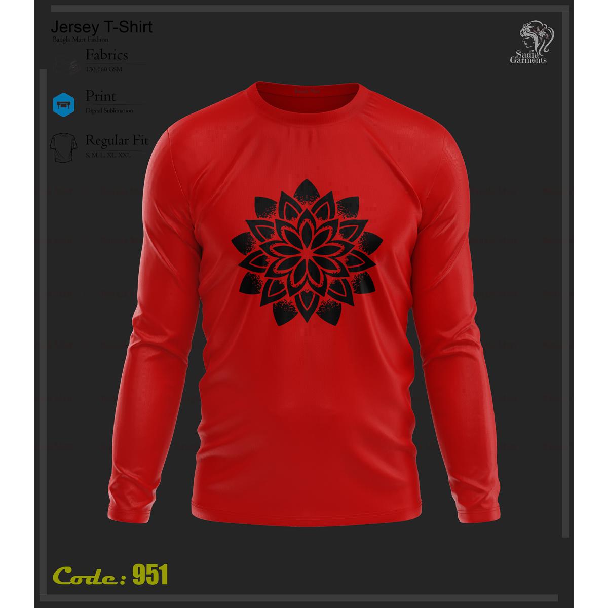 Picture of Stay Stylish with 2022 New Full Sleeve Fashionable T-Shirt For Men - Trendy Comfort Every Season