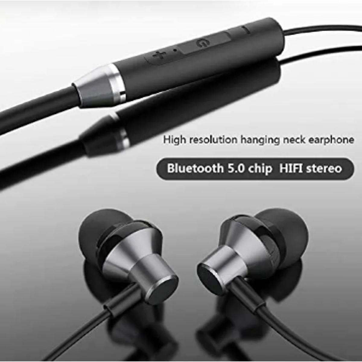 Picture of Lenovo HE05 Wireless In-Ear Neckband Earphones - Black
