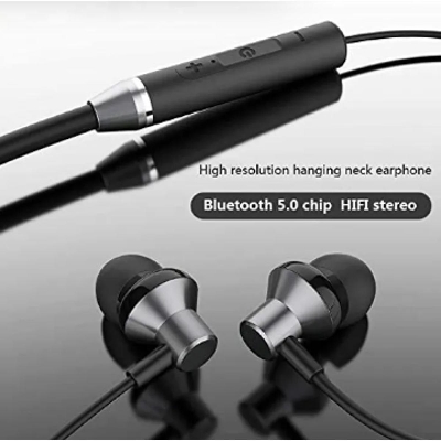 Picture of Lenovo HE05 Wireless In-Ear Neckband Earphones - Black