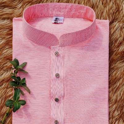 Picture of Khadi Cotton Semi Long Panjabi for Menz Fashion