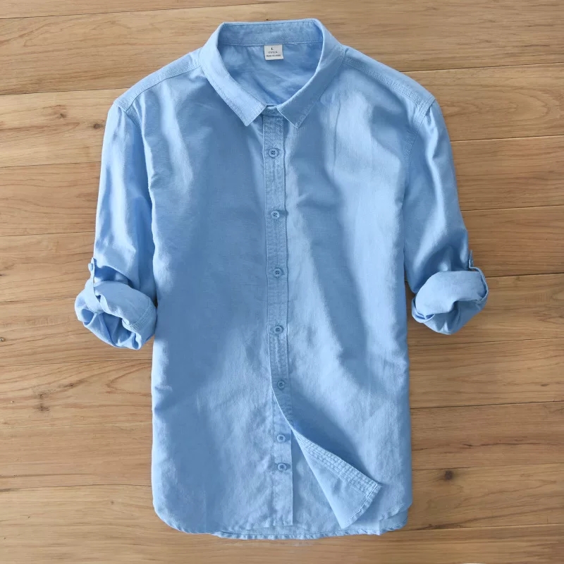 Picture of Oxford Fabrics Comfortable Shirt for Men Fashion