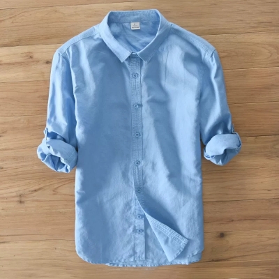 Picture of Oxford Fabrics Comfortable Shirt for Men Fashion