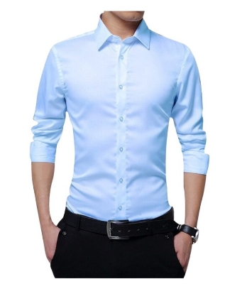 Picture of Oxford Fabrics Comfortable Shirt for Men Fashion