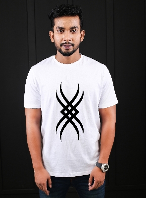 Picture of Comfortable jersey t-shirt- half hata  jersey Smart Tshirt For Men - T Shirt For Man - T Shirt