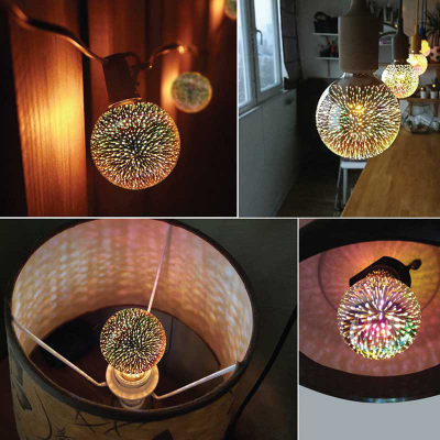 Picture of 3D FIREWORK LED DECORATIVE LIGHT BULB BALL SHAPE(FRESH BOX0
