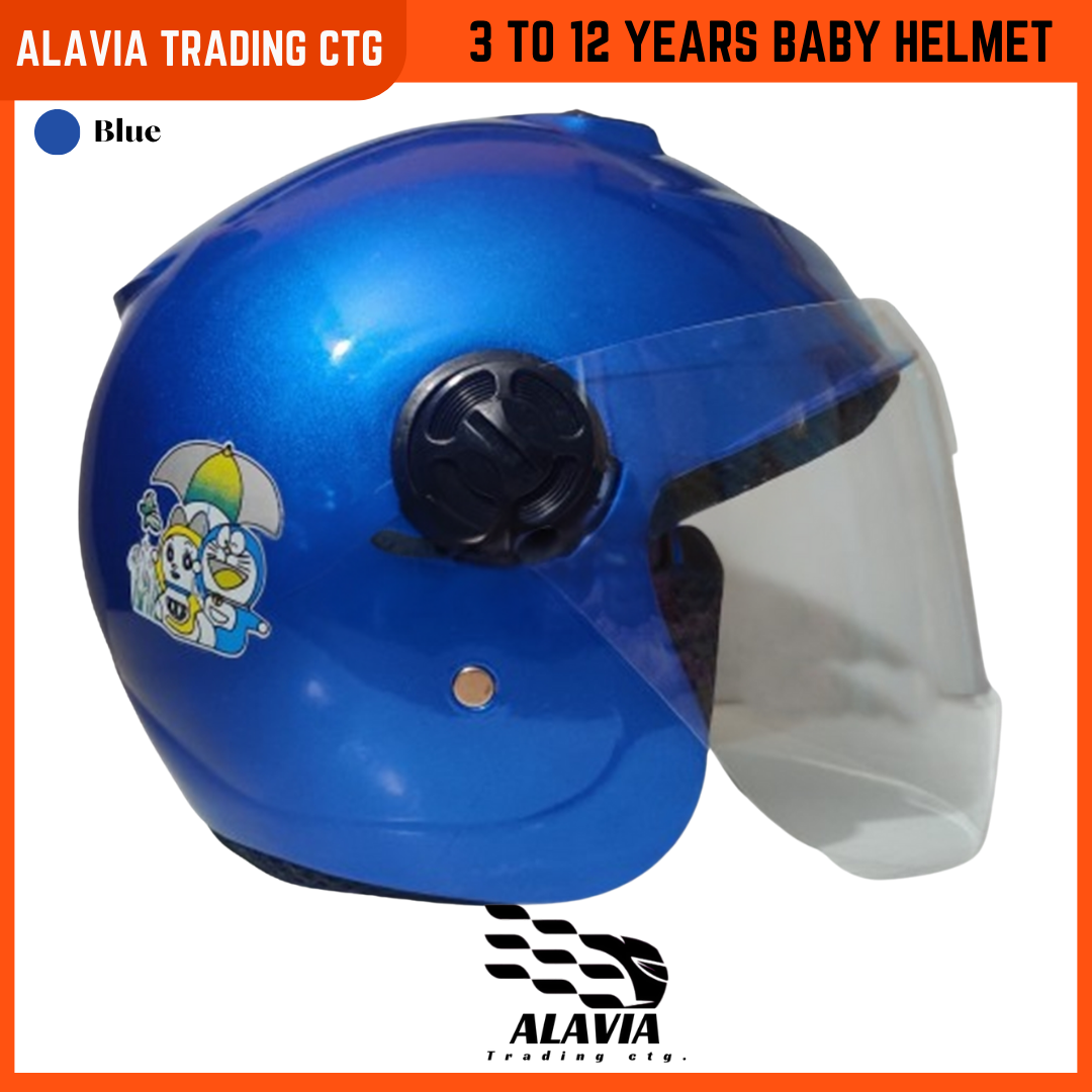 Baby Bike  Helmet for Kids (3–12 Years) – Boys & Girls Safety Cycling Helmet – Blue