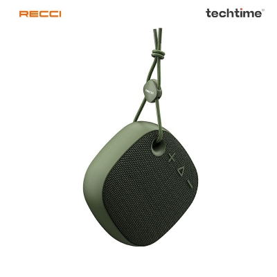 Picture of Recci RSK-W43 Outdoor Portable Wireless Speaker, Hi-Fi 5W, 1200mAh Battery-Black