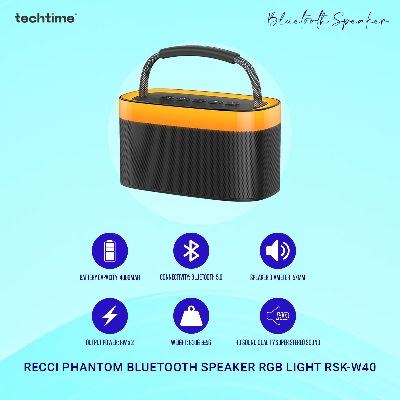 Picture of Recci Phantom Bluetooth Speaker RGB Light RSK-W40