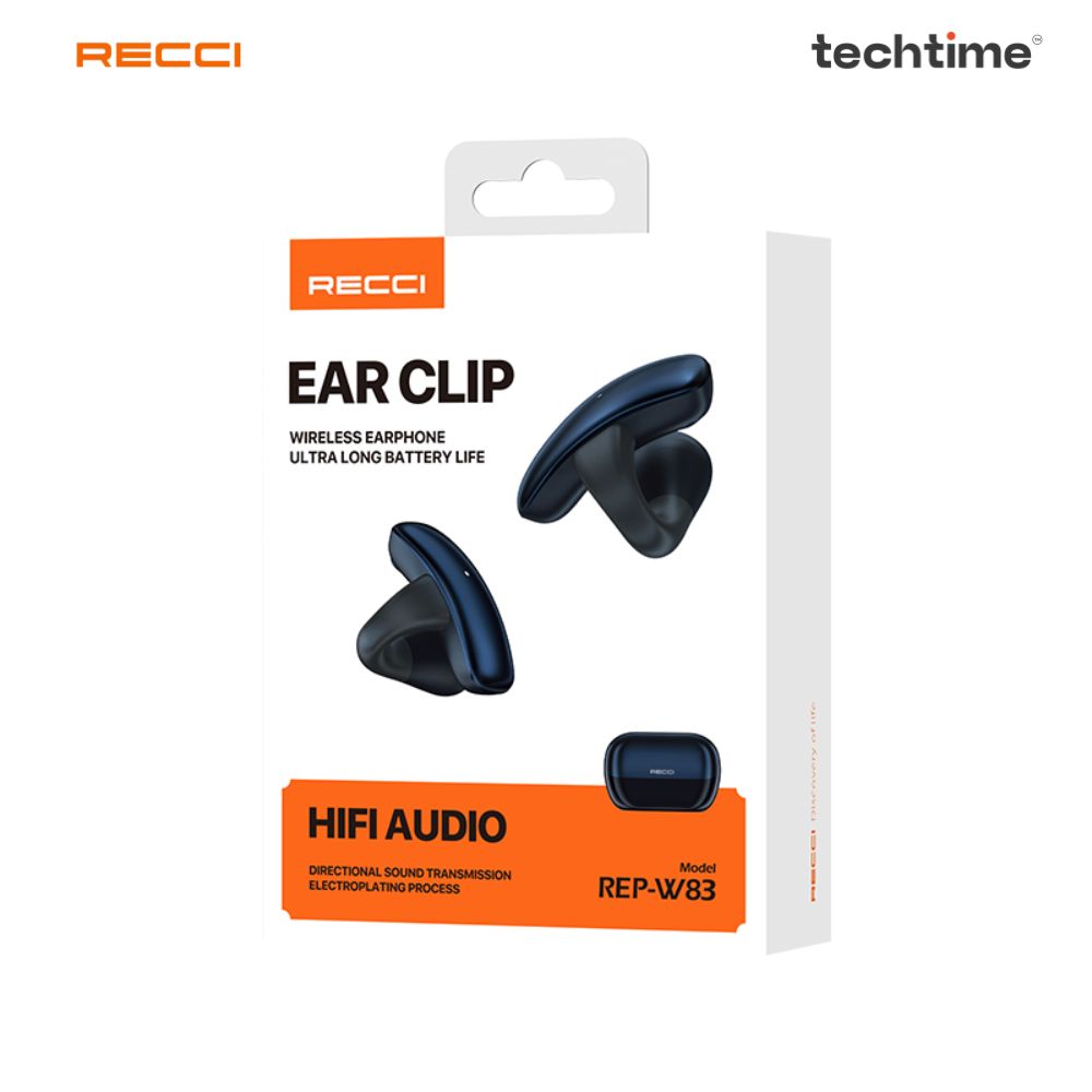 Picture of Recci REP-W83 ENC Earbud | Hi-Fi Sound | 16 Hours Music | Type-C | Water Resistance | 6 Months Warranty