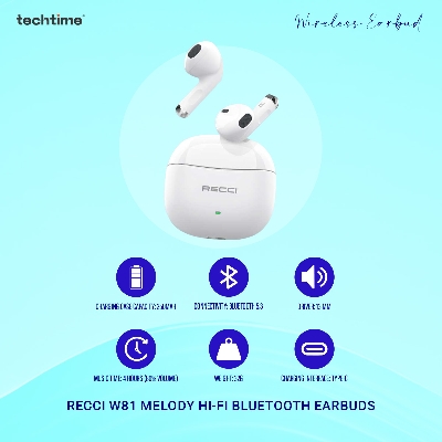 Picture of Recci W81 MELODY hi-fi Bluetooth earbuds
