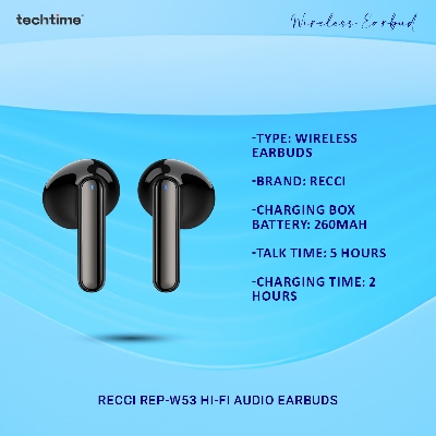 Picture of Recci REP-W53 Hi-Fi Audio, 5 Hours Call & Music