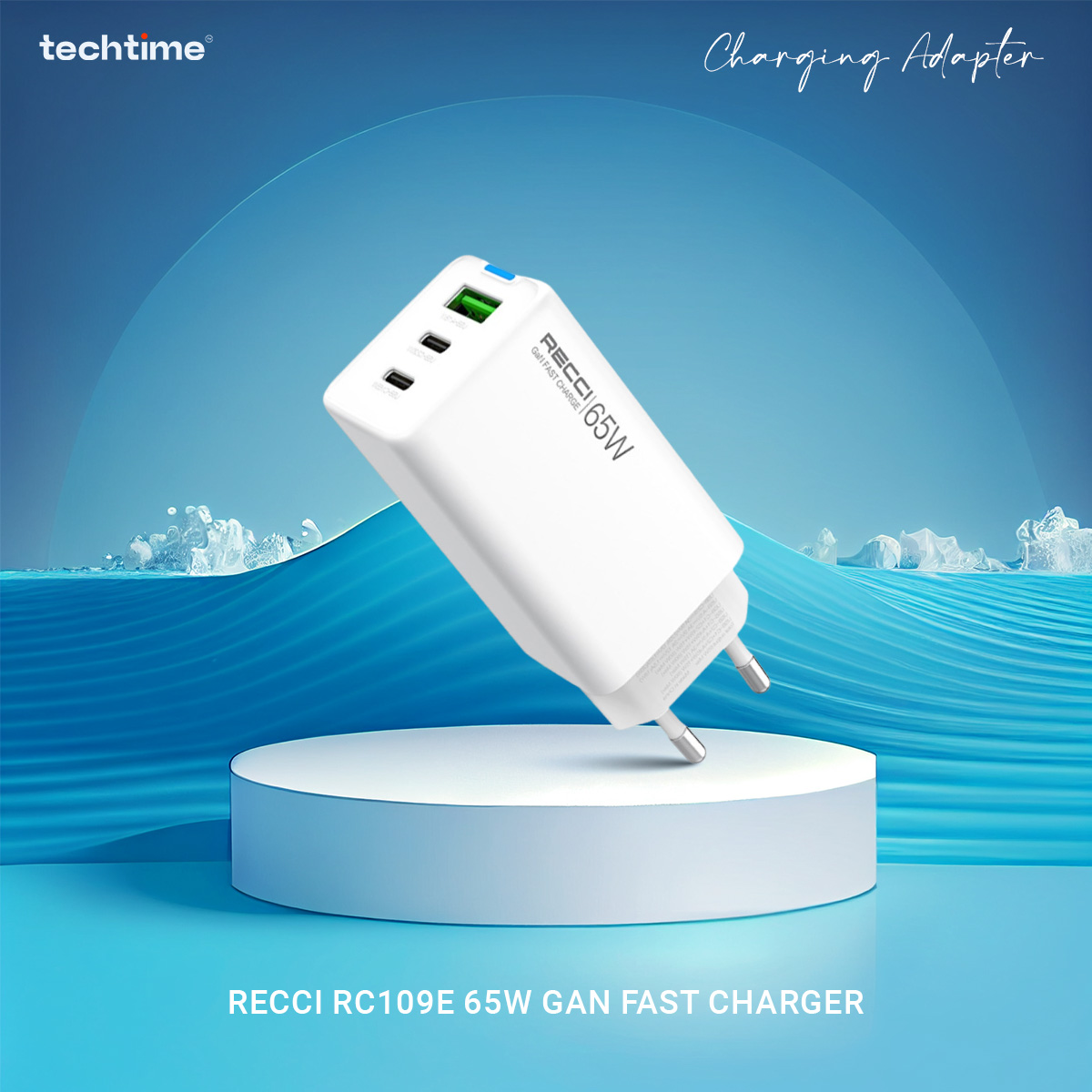 Picture of Recci RC109E 65W GaN Fast Charger