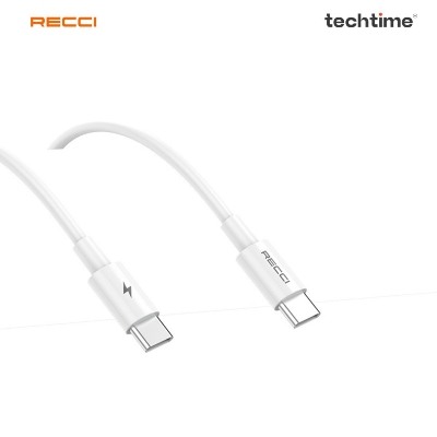 Picture of Recci RC106E 25W GaN Charger with Type-C to Type-C Cable