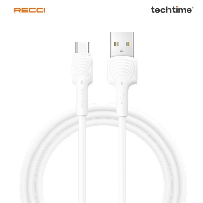 Picture of Recci RTC-N26C Wave Series 100cm Data Cable, USB-A to Type-C