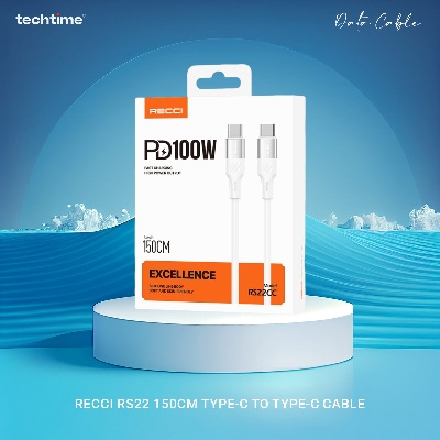 Picture of Recci RS22 150cm Type-C To Type-C Extraordinary Series Quick Charging Silicone Data Cable